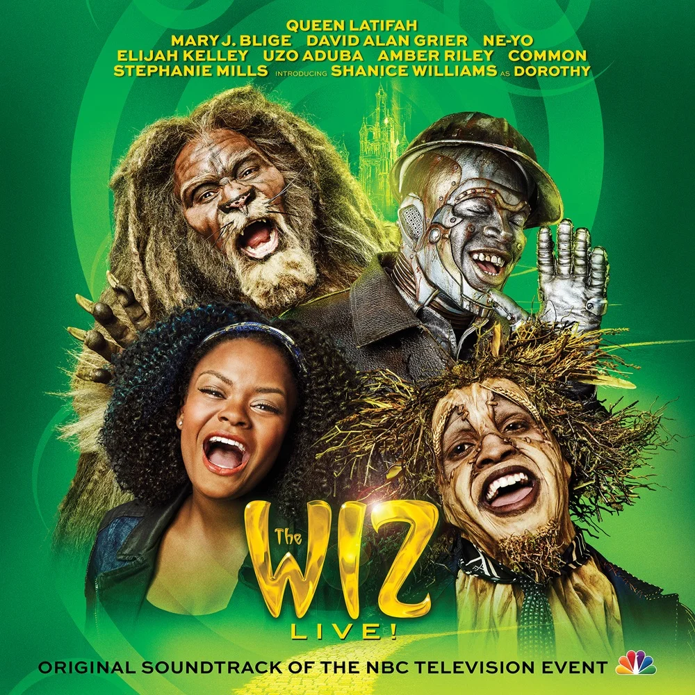 Album cover for A Brand New Day by The Wiz Cast