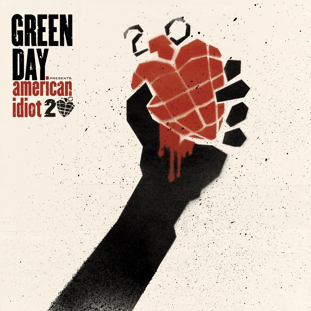 Album cover for American Idiot by Green Day