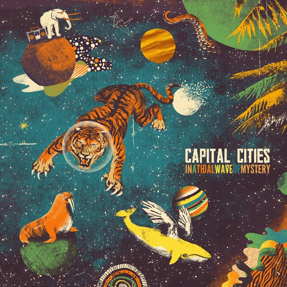 Album cover for Center Stage by Capital Cities