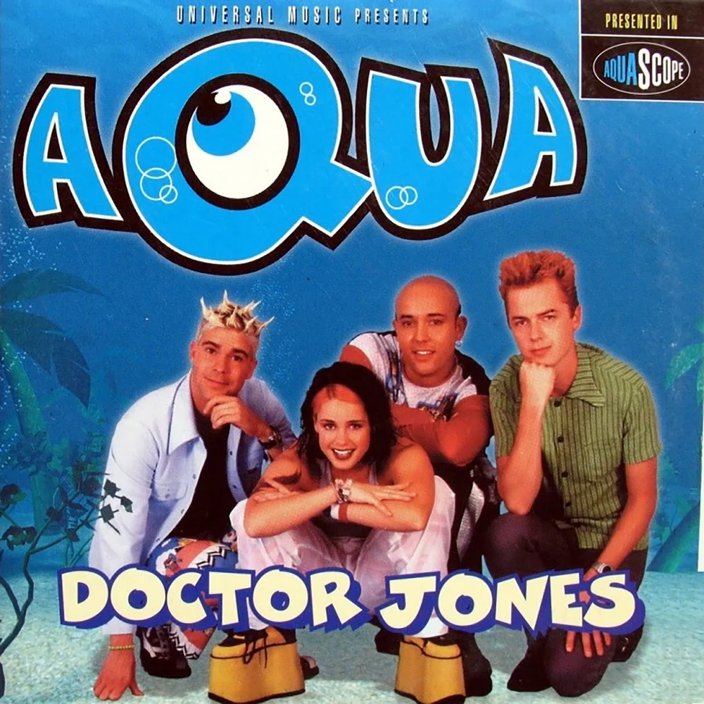 Album cover for Doctor Jones by Aqua