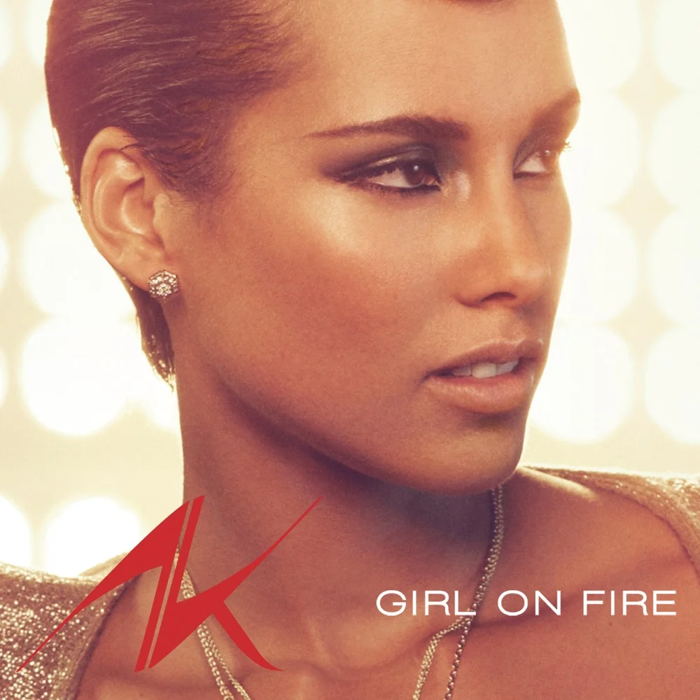 Album cover for Girl on Fire