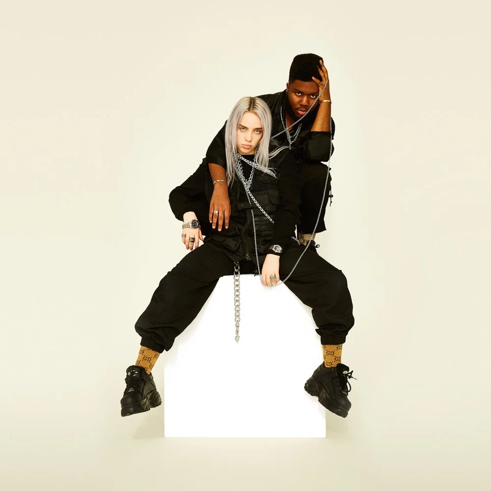 Album cover for Lovely by Billie Eilish and Khalid