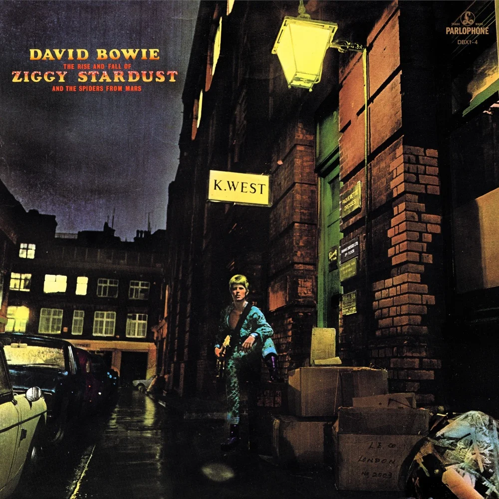 Album cover for Ziggy Stardust by David Bowie